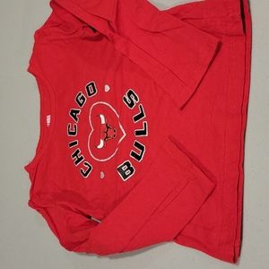 Girls chicago bulls long sleeve shirt